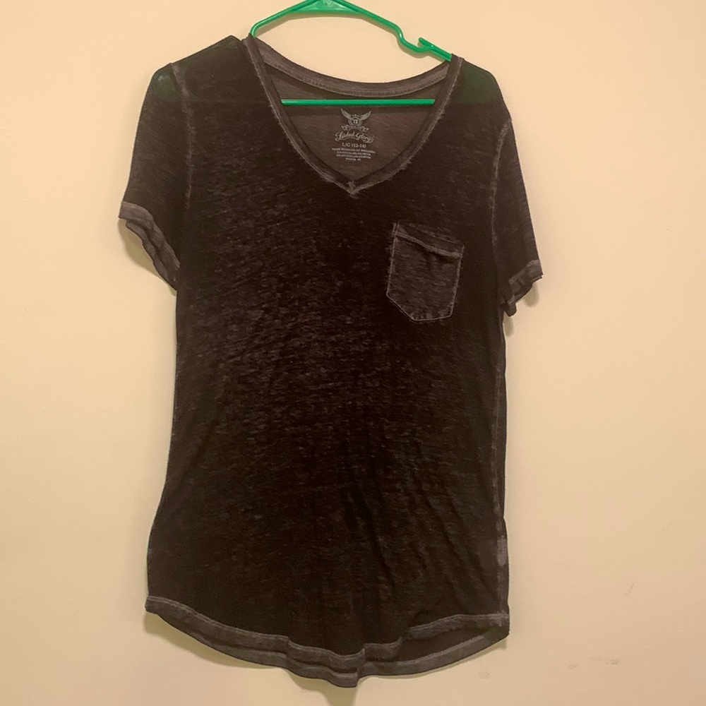 Faded Glory v-neck with pocket.  Faded styles